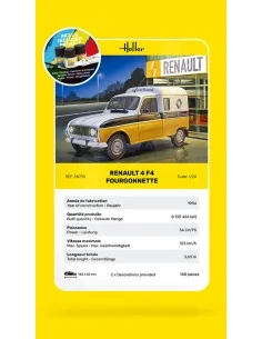 STARTER KIT Renault 4 F4 Fourgonette, 1/24 - Heller 58700 2