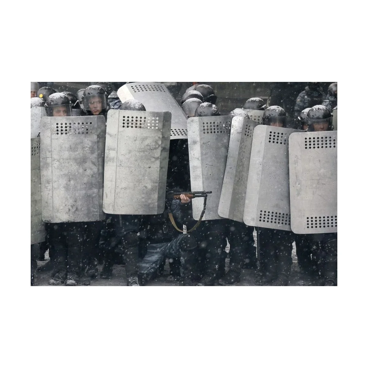 Ukraine police shield (4pcs) - Hauler HLH72045