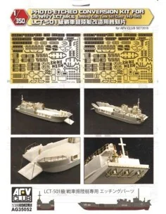Photo-Etched conversion Kit for US NAVY LCT MK.6 landing Craft Tank...