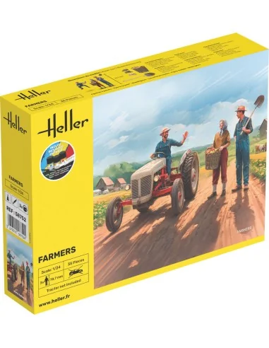 STARTER KIT Farmers, 1/24 - Heller 58752