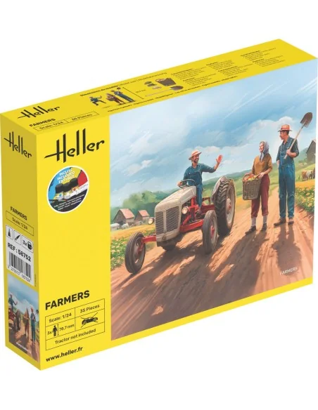 STARTER KIT Farmers, 1/24 - Heller 58752