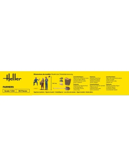 STARTER KIT Farmers, 1/24 - Heller 58752