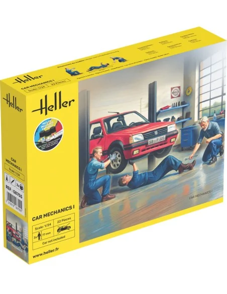 STARTER KIT Car Mechanics I, 1/24 - Heller 58755