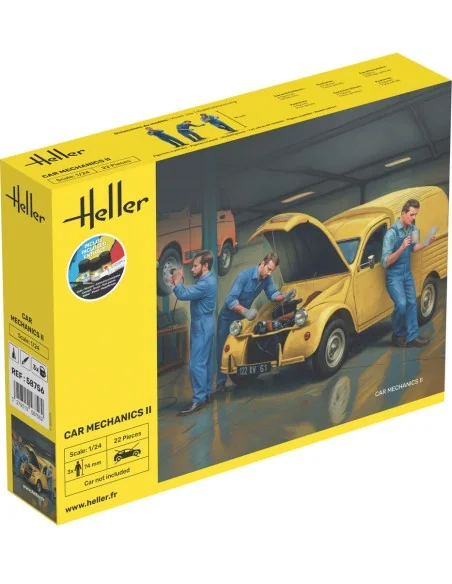STARTER KIT Car Mechanics II, 1/24 - Heller 58756