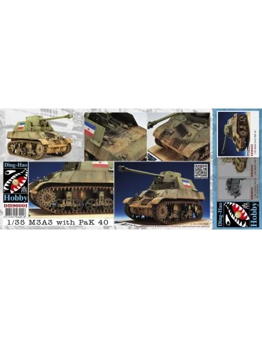 M3A3 with Pak 40 (Yugoslav), 1/35 - AFV-Club DH96001
