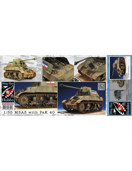 M3A3 with Pak 40 (Yugoslav), 1/35 - AFV-Club DH96001