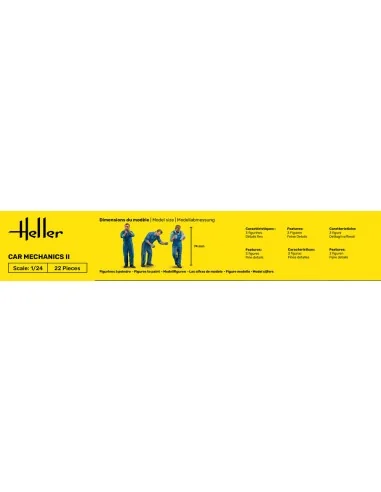STARTER KIT Car Mechanics II, 1/24 - Heller 58756