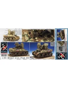 M3A3 with quad 20mm Flak-38V, 1/35 - AFV-Club DH96002