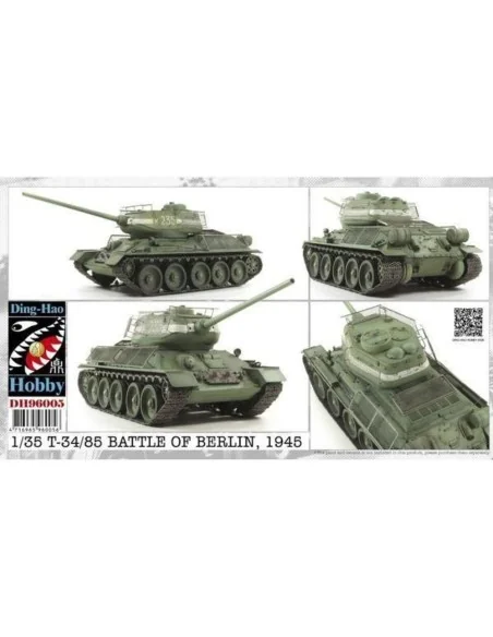 T34/85 Battle of Berlin 1945, 1/35 - AFV-Club DH96005