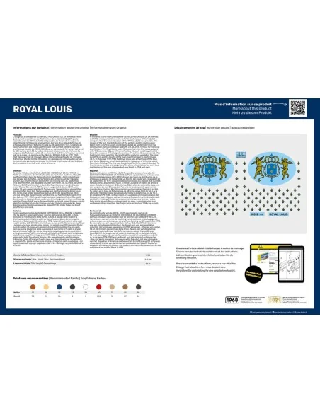 STARTER KIT Royal Louis, 1/200 - Heller 58892
