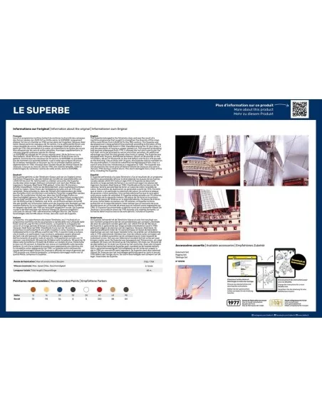 STARTER KIT Le Superbe, 1/150 - Heller 58895
