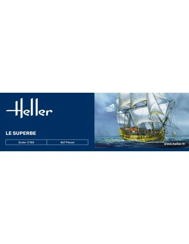 STARTER KIT Le Superbe, 1/150 - Heller 58895
