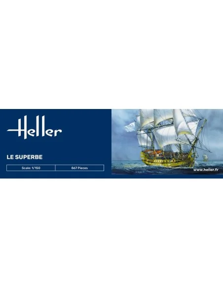 STARTER KIT Le Superbe, 1/150 - Heller 58895