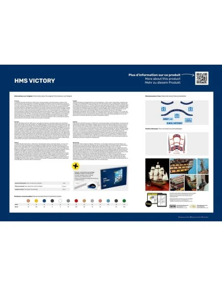 STARTER KIT HMS Victory, 1/100 - Heller 58897