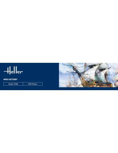 STARTER KIT HMS Victory, 1/100 - Heller 58897