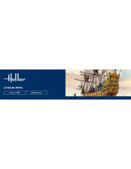 STARTER KIT Soleil Royal, 1/100 - Heller 58899