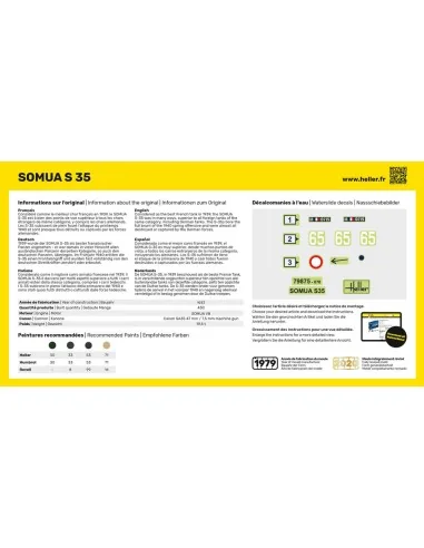 Somua S35, 1/72 - Heller 79875