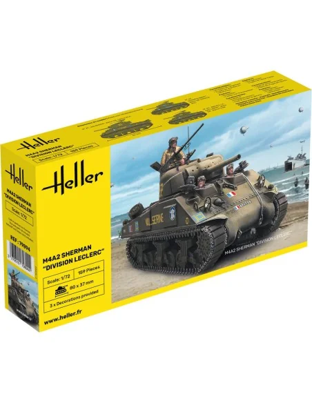M4A2 Sherman "Division Leclerc", 1/72 - Heller 79894