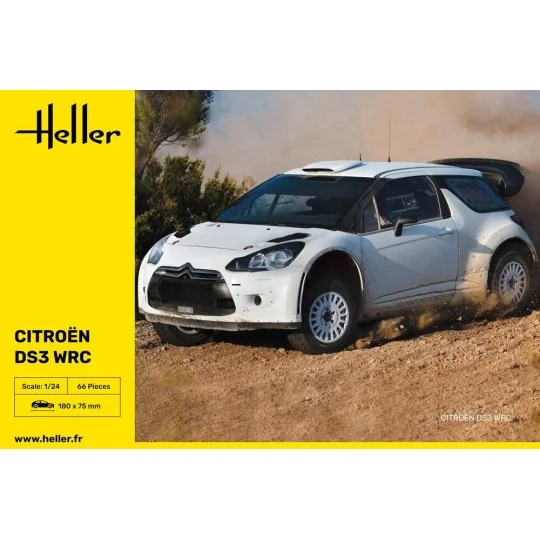 Citroen DS3 WRC, 1/24 - Heller 80758 Citroen DS3 WRC, 1/24 - Heller 80758