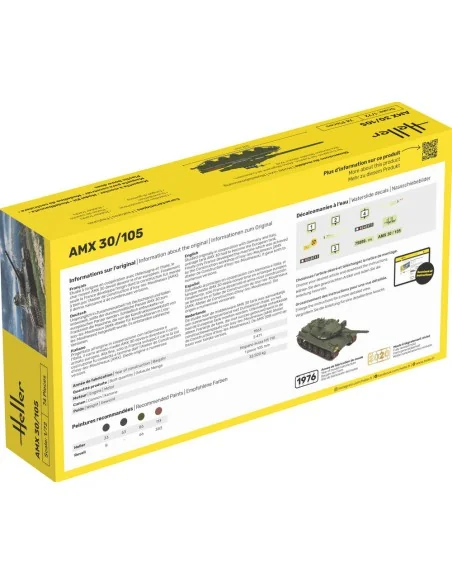 AMX 30/105, 1/72 - Heller 79899