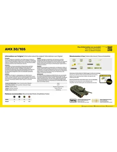 AMX 30/105, 1/72 - Heller 79899