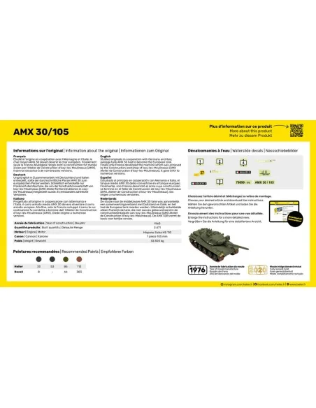 AMX 30/105, 1/72 - Heller 79899