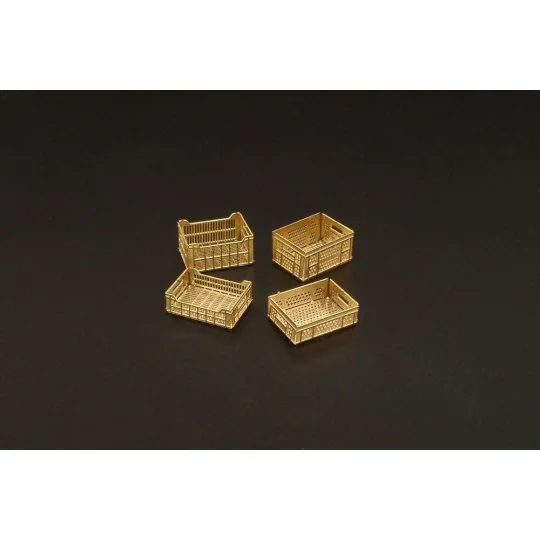 Plastic Crates, 1/72 - Hauler HLH72051 Plastic Crates, 1/72 - Hauler HLH72051