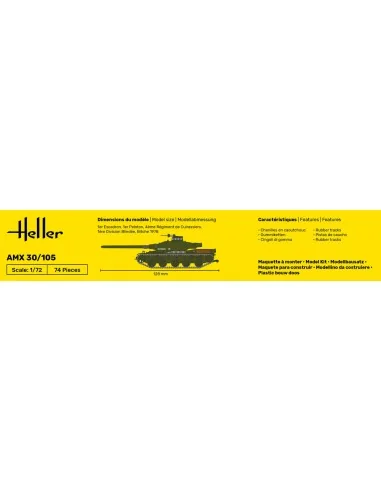 AMX 30/105, 1/72 - Heller 79899