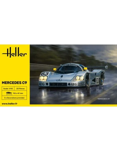 Mercedes C9, 1/43 - Heller 80107