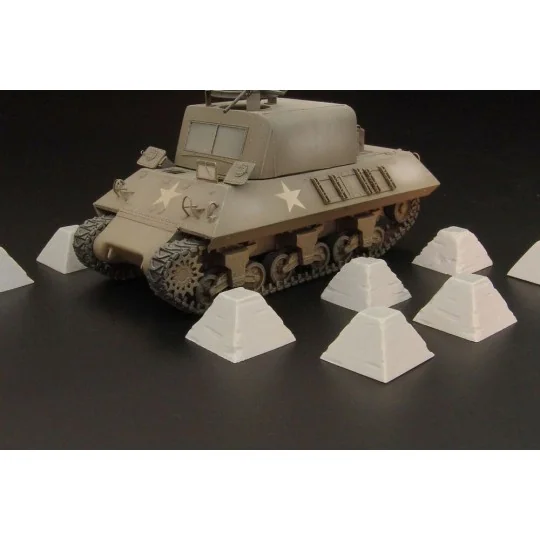 Dragon’s Teeth tank traps, 1/72 - Hauler HLH72052