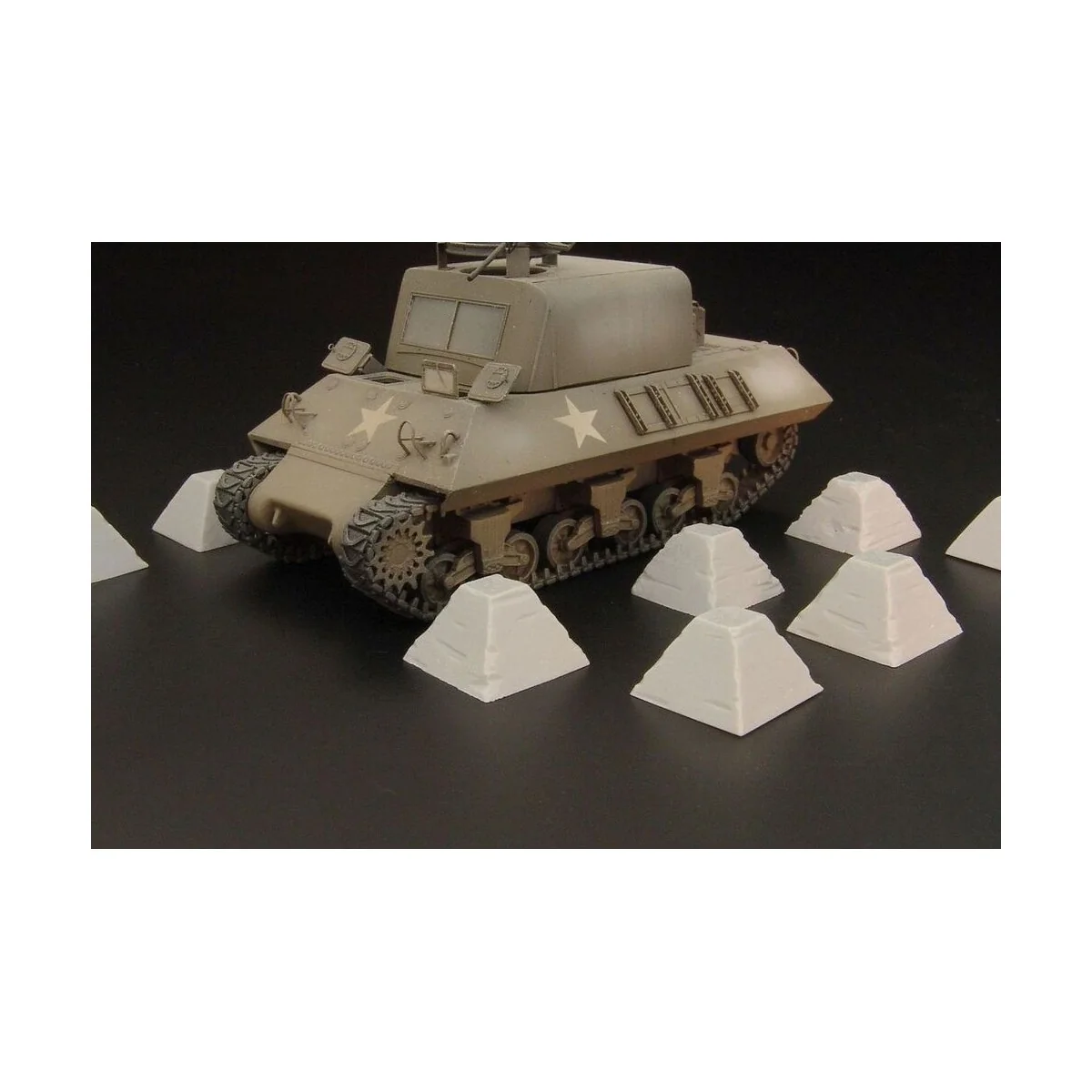 Dragon’s Teeth tank traps, 1/72 - Hauler HLH72052