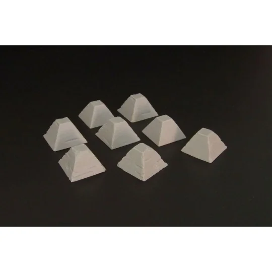 Dragon’s Teeth tank traps - Hauler HLH72052