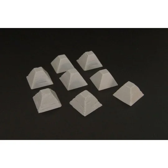 Dragon’s Teeth tank traps - Hauler HLH72052