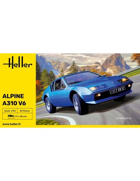 Alpine A310, 1/43 - Heller 80146