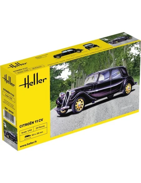 Citroen 11 CV, 1/43 - Heller 80159