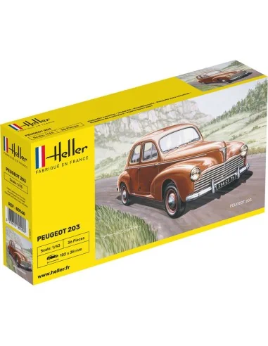 Peugeot 203, 1/43 - Heller 80160