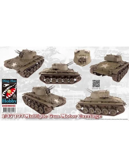 T77 Multiple Gun Motor Carriage, 1/35 - AFV-Club DH96011