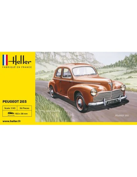 Peugeot 203, 1/43 - Heller 80160