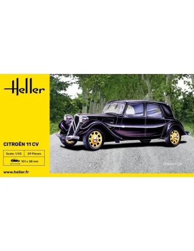 Citroen 11 CV, 1/43 - Heller 80159