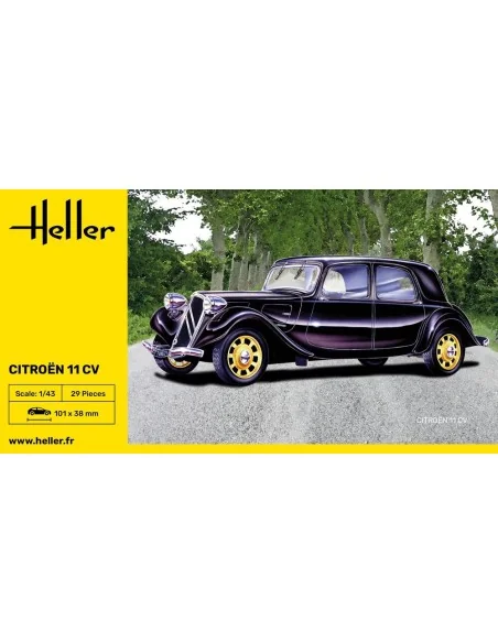 Citroen 11 CV, 1/43 - Heller 80159
