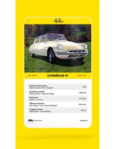 Citroen DS 19, 1/43 - Heller 80162