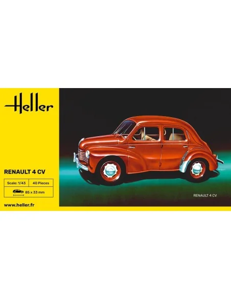 Renault 4 CV, 1/43 - Heller 80174