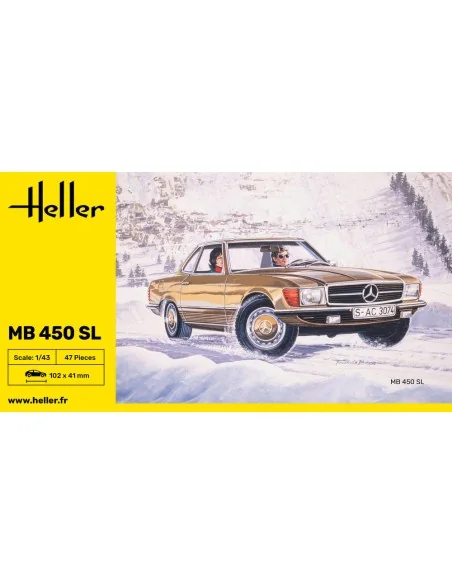MB 450 SL, 1/43 - Heller 80171