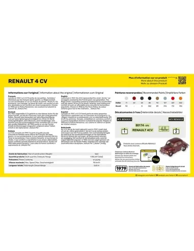 Renault 4 CV, 1/43 - Heller 80174