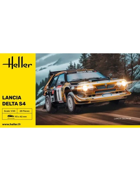 Lancia Delta S4, 1/43 - Heller 80177