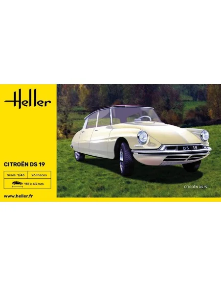 Citroen DS 19, 1/43 - Heller 80162