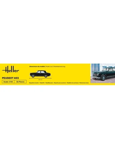 Peugeot 403, 1/43 - Heller 80161