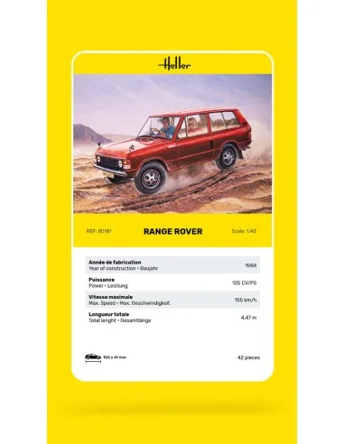 Range Rover, 1/43 - Heller 80181