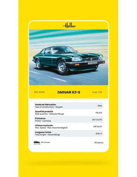 Jaguar XJ-S, 1/43 - Heller 80183