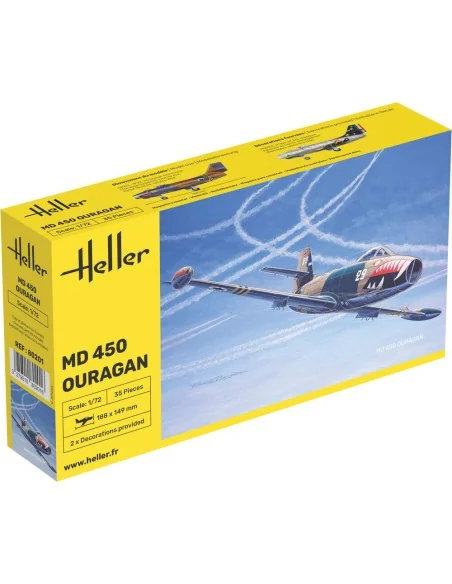 MD 450 Ouragan, 1/72 - Heller 80201